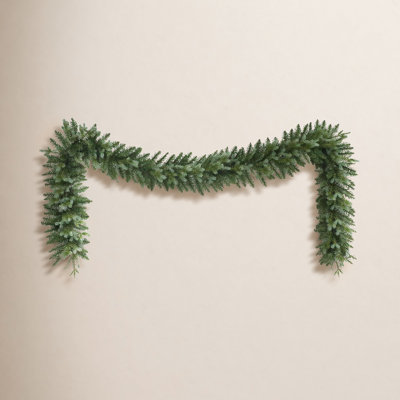 Artificial Linden Fir Christmas Blue/Green Garland