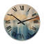 Horloge murale Momentary Spirit Golden Wave I - formes abstraites sur bois-854521046