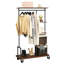 Durazo 103.5cm Rolling Industrial Pipe Clothing Rack