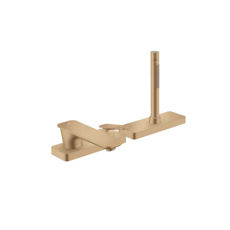 Citterio C Tub Filler with Diverter, Bronze