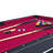 6-Ft Pool Table With Table Tennis Top - Black With Red Felt-103301773