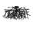 36" Wide Thicket Chandelier