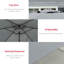 Curiel 293cm Cantilever Parasol