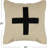 Swiss Cross Cotton Wool Throw Pillow-1993292257