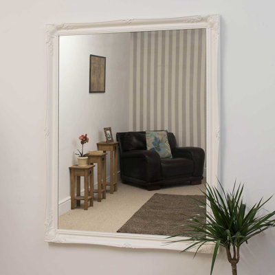 McLeansboro Wood Flat Mirror