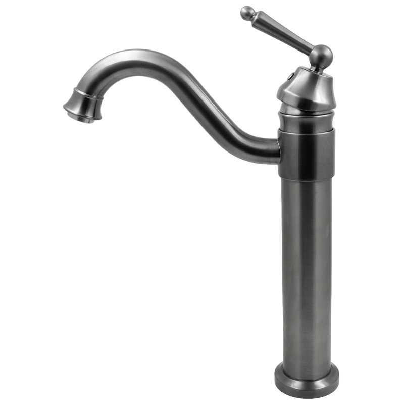 Single-handle Bathroom Faucet, Gun Metal