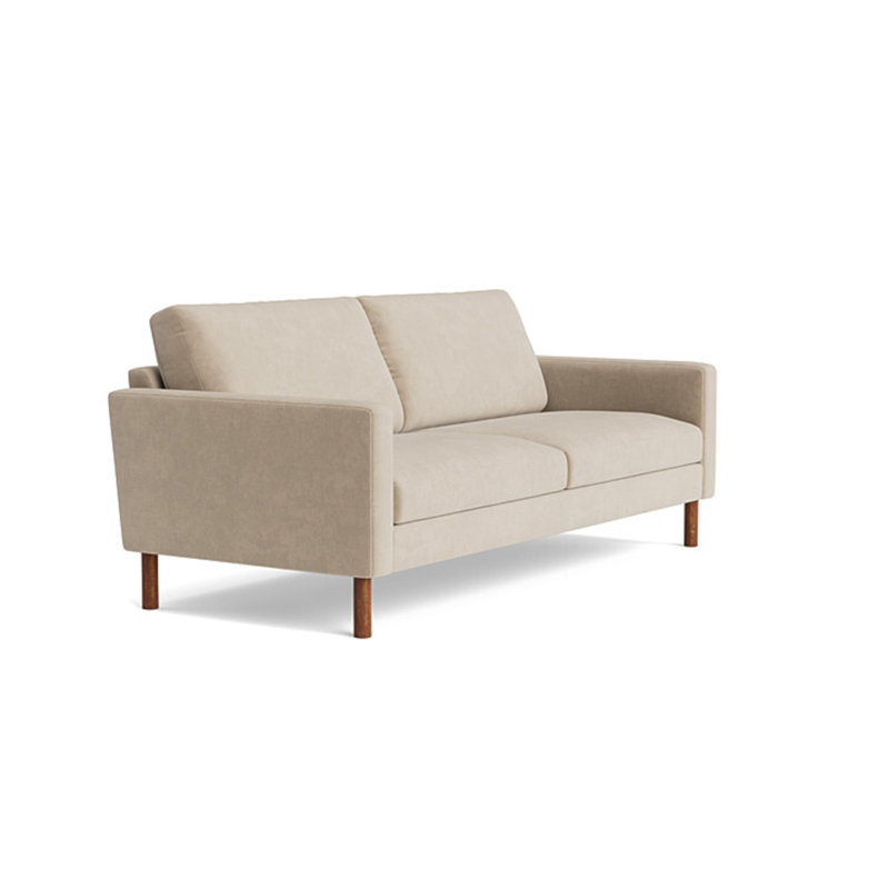 Laguna Sofa (85"), Velvet - Beige