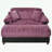 Chaise Lounge Sofa with Two Throw Pillows-272973329