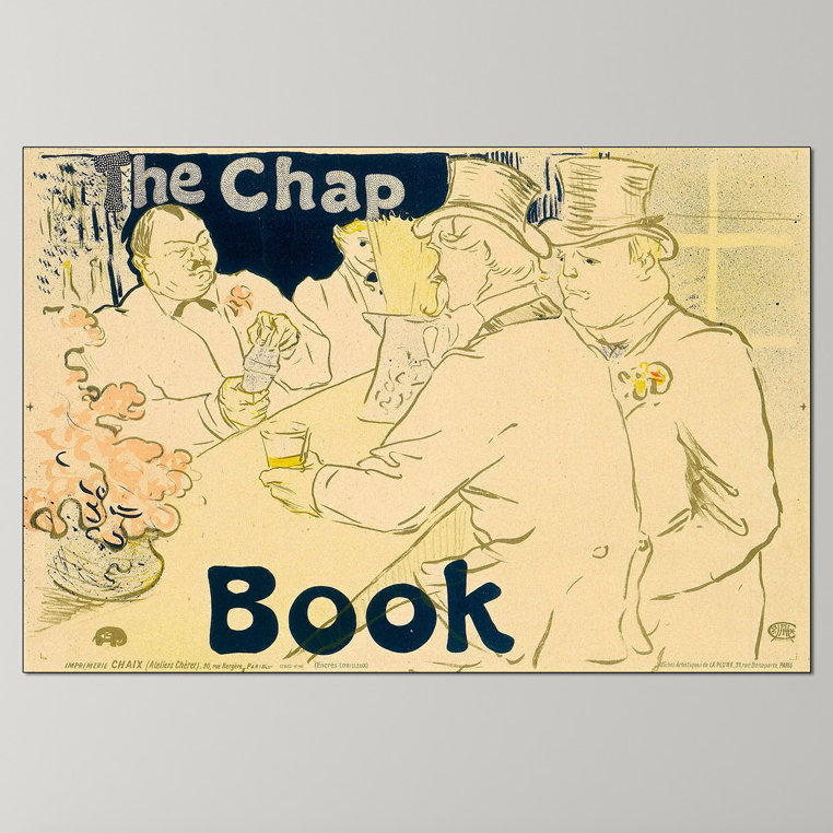 Henri De Toulouse-Lautrec - Wrapped Canvas Print, 90cm H x 135cm W x 1.8cm D