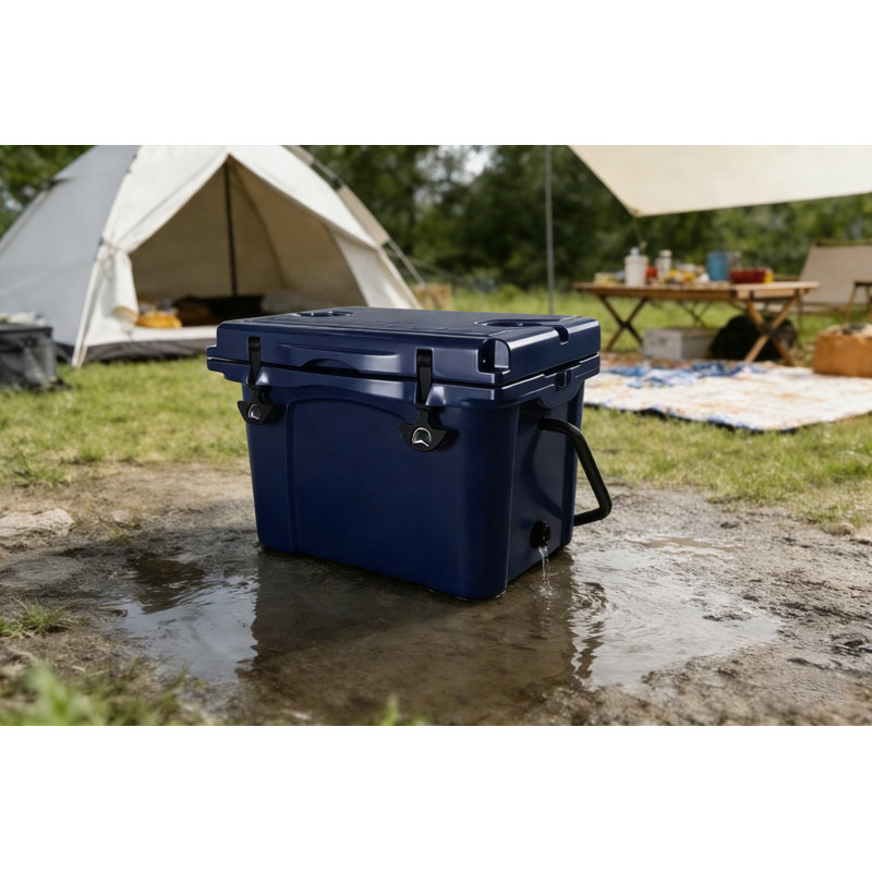Glacière portable 25qt, Bleu