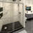 SHOWER DOORS ANTI-COLLISION FRAME WITH EASY INSTALLATION