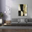 «Collage no. 27» par Suzanne Nicoll, art mural sur toile, 40 po x 54 po