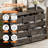 9 Drawer Farmhouse Dresser with Metal Handles, 47" Wide Wood Storage Chest for Bedroom Hallway-575098413