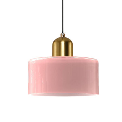 Mid Century Modern Glass Pendant Light