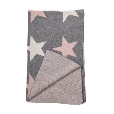 Twinkle Stars Transitional 100% Cotton Throw