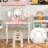 Diega Kids Vanity Set with Mirror