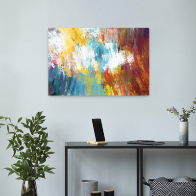 I See Colour by Julia Cheney - Wrapped Canvas Print
