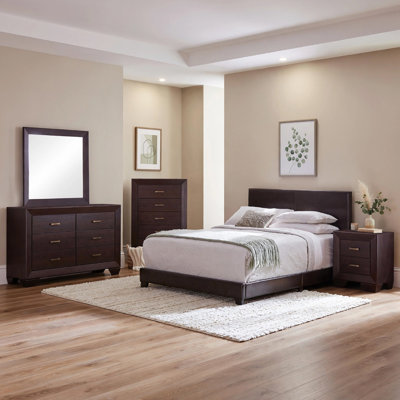 Ensemble de chambre à coucher 5 pièces Desy