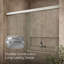 Revel 59.63" x 70" Double Sliding Shower Door with CleanCoat® Technology-628454791-562803857