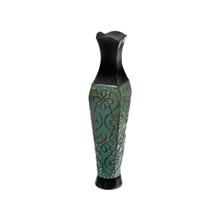 Brayden Studio® Akerra Stoneware Floor Vase & Reviews