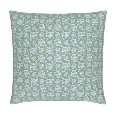Cottage Garden Luxury Throw Pillow
