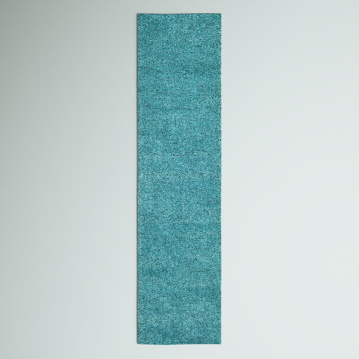 Delane Aqua Blue Area Rug