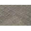 Cotton Geometric Area Rug in Brown