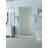 Belmore 76.25" x 72"  Hinged Frameless Shower Door-100965391-30109632