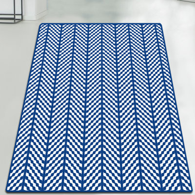 Premium Non-Slip Area Rug, 6.6 x 9.5 Feet, 100% Polyester, 0.4 in Pile Height | Machine Washable, Antibacterial, Felt Dot Underside | Soft, Durable, Ideal for Living Room & Bedroom Décor, Easy to Clean
