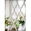 24-Inch X 60-Inch Distressed White Floor Mirror, Full-Length View For Elegant Home Decor