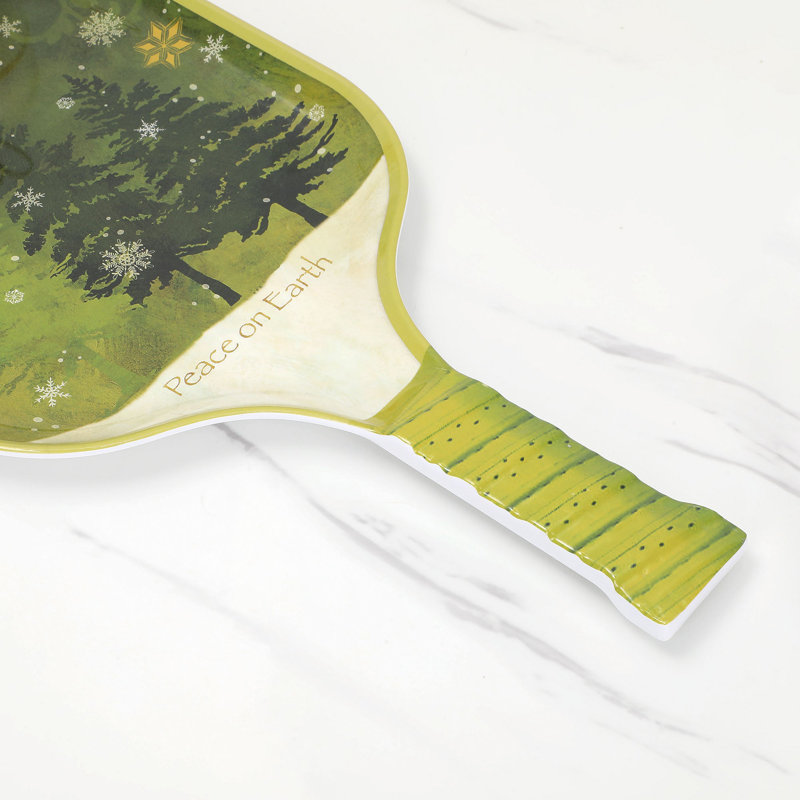 15 3/4" Pickleball Paddle Tray S2, Peace on Earth