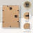 Picture Frame Wall Set with Polished Plexiglass-1831817282-1831817288