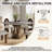 Amberly 53''/59'' Modern Round Dining Table With 360° Rotating Lazy Susan Kitchen Table For 4-10 People, One-step Installation-1711534789-1713620916