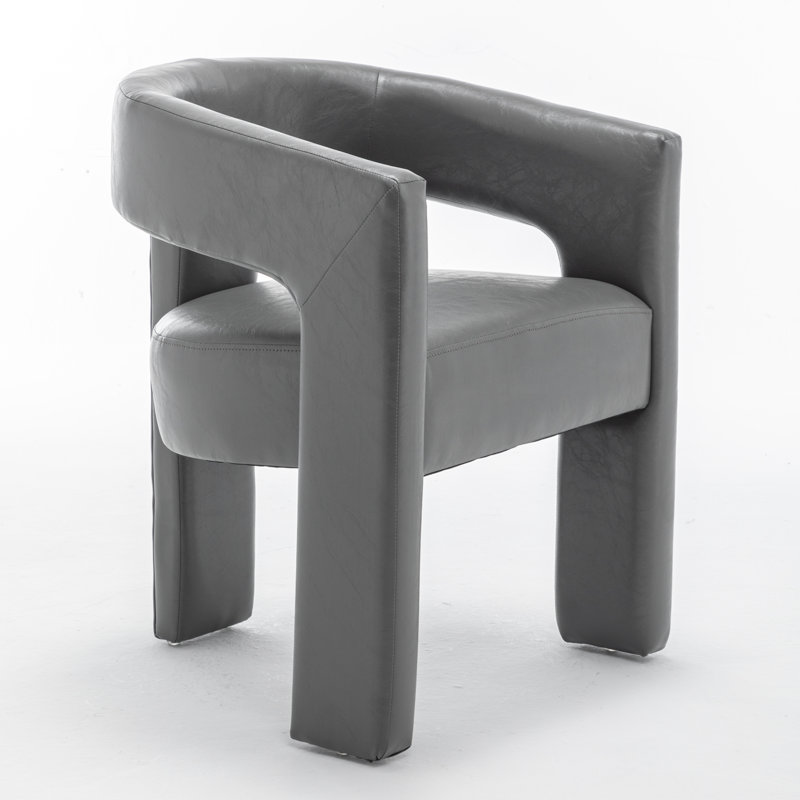 Chaises de salle à manger rembourrées Caleb, Gris