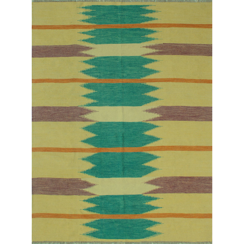 Bobbiejo Wool Geometric Indoor Rug