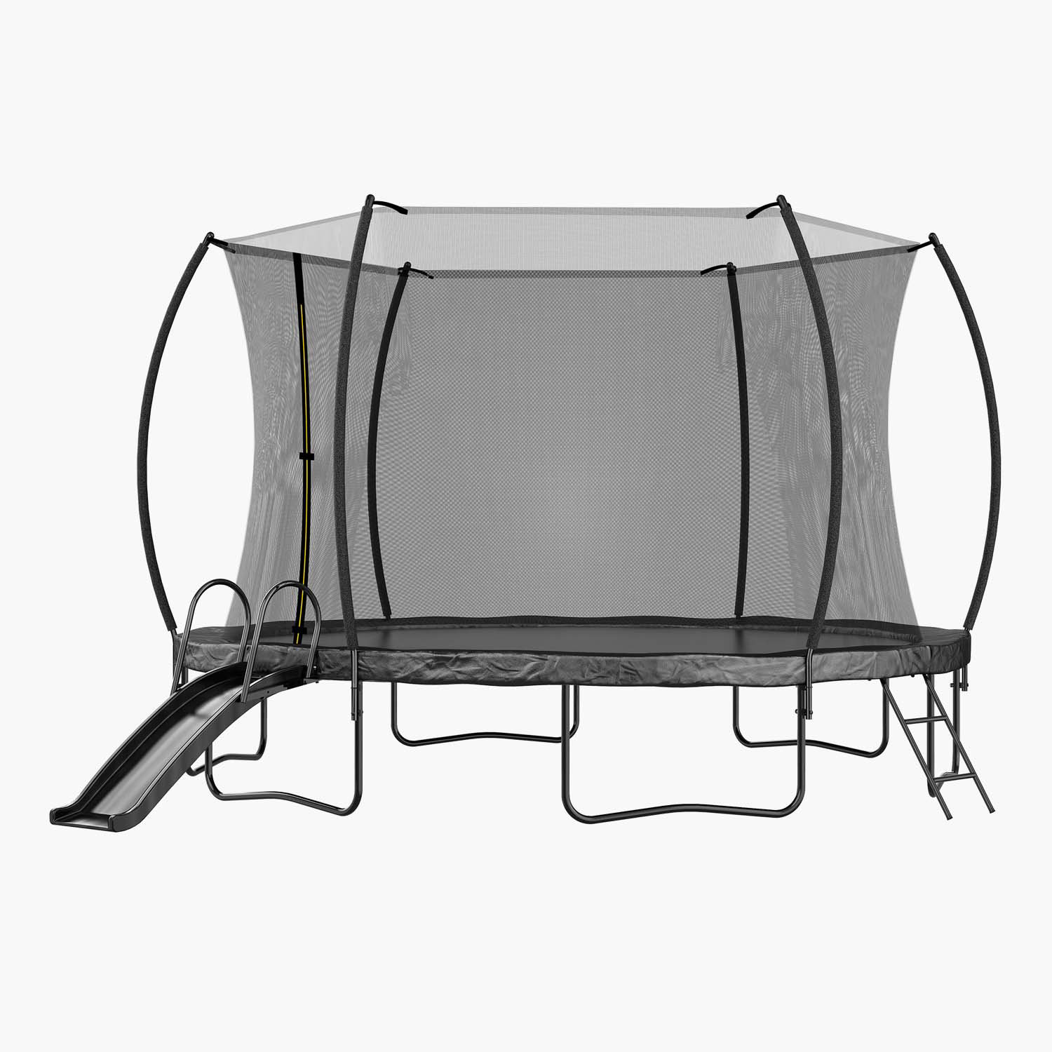 Beyong 14' Round Backyard Trampoline with Safety Enclosure Wayfair