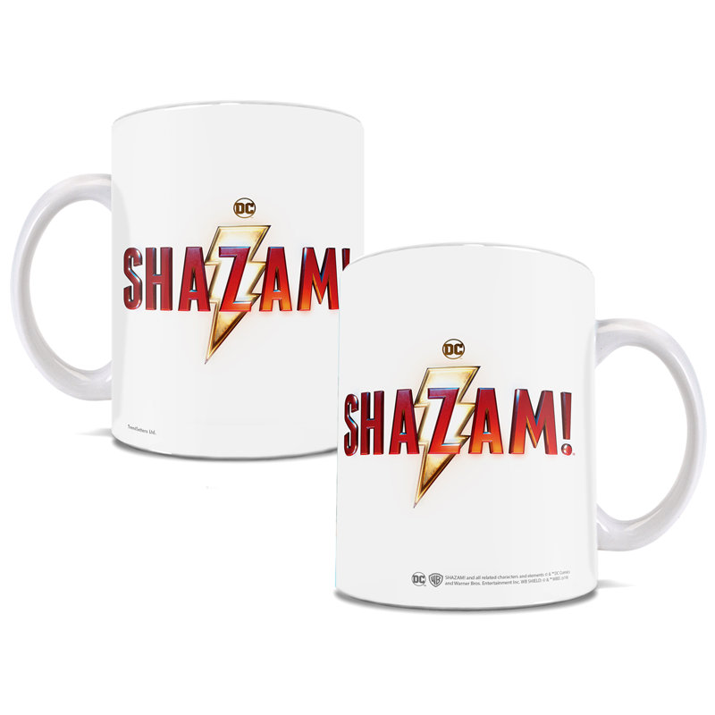 Logo Shazam - tasse à café Shazam Dc Comics - 11 oz