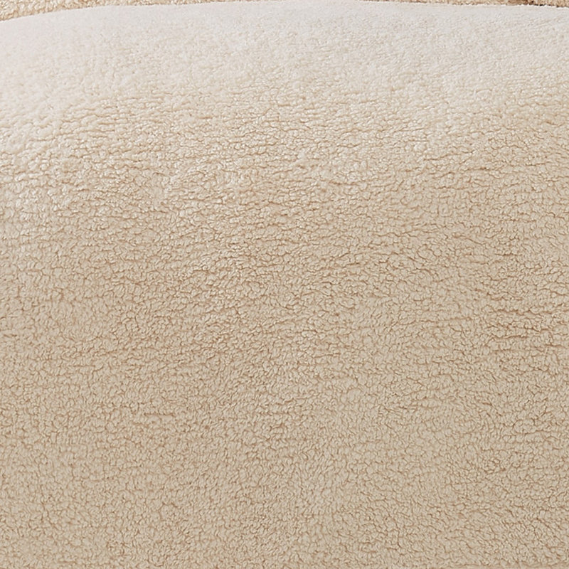 Hand Woven Throw Blanket, Twin XL, Ivory