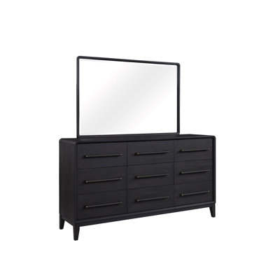 Commode 9 tiroirs de style contemporain