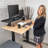 Adjustable Metal Base Standing Desk-60317207-60317210