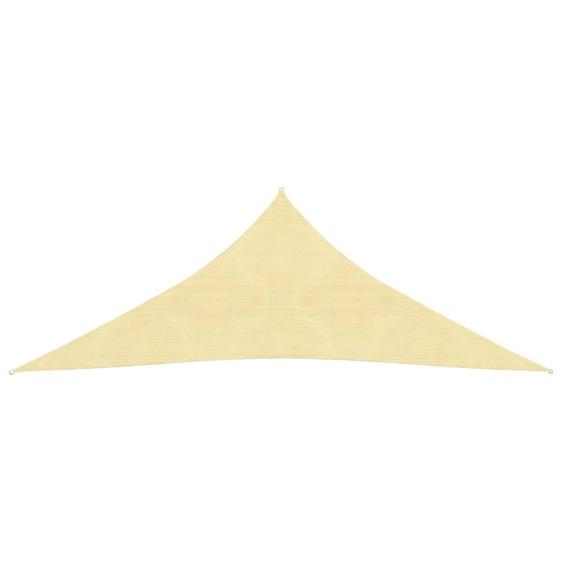 Shamavi 3.6m x 3.6m Triangular Shade Sail, Beige
