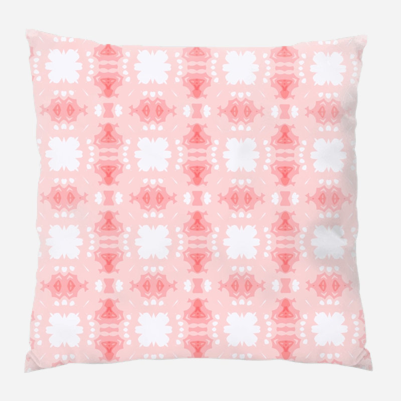 Coussin décoratif transparent, Intérieur, Rose
