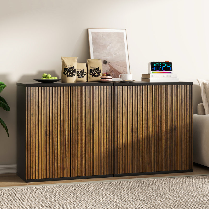Two-door Cabinet With Walnut Thermoformed Finish, 2