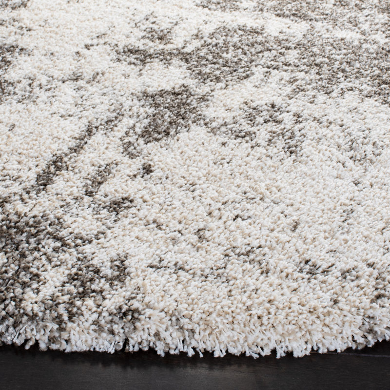Hargett Shag Rug, Rond 7 pi