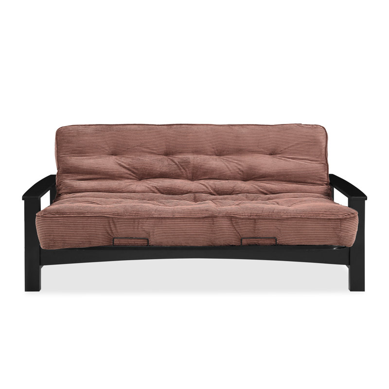 Futon et matelas Mccalla, Velours côtelé java