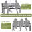 Stainless Steel Outdoor Bench