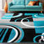 Tapis bleu Shaliya-1017920452