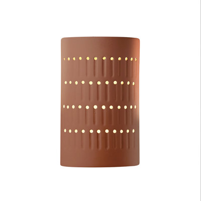 Ambiance Ceramic Flush Mounted Sconce
