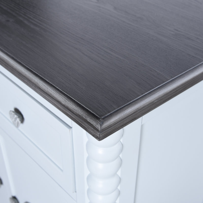 Massasoit 60'' Sideboard, Light Gray/Gray