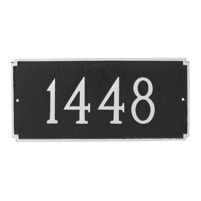 Plaque d'adresse 1 ligne Madison
